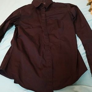 Black long sleeve button down